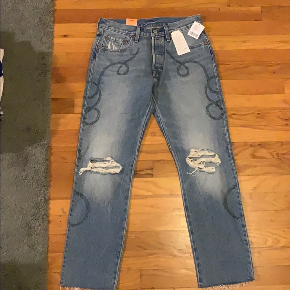 Levi’s 501 Original Cropped Jeans NWT
